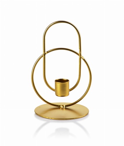 Świecznik CEDRIC 9cmxh15cm złoty