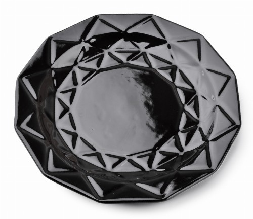Talerz obiadowy ADEL 24cm czarny