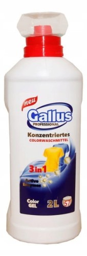 Żel do prania 2L 57p 3w1 COLOR | GALLUS
