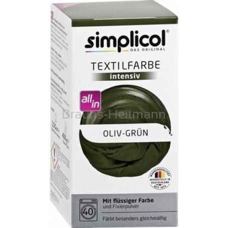 Barwnik do tkanin INTENSIV OLIWKA-ZIELEŃ 560g | SIMPLICOL