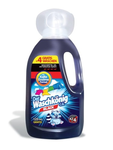 Żel do prania 54p BLACK 1,625L | WASCHKONIG