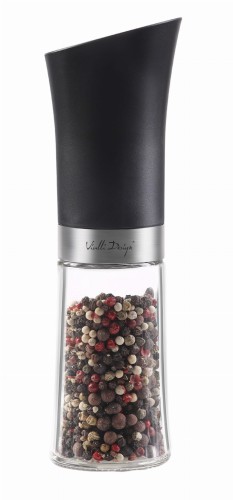 Grawitacyjny młynek do soli i pieprzu elektryczny | Livio, czarny