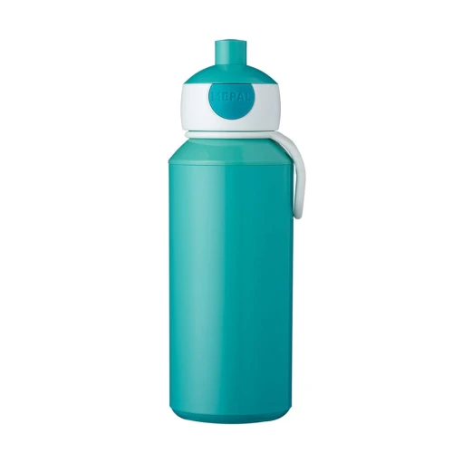 Bidon dla dzieci pop-up Campus 400 ml turkusowy