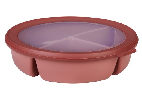 Zestaw 3 misek 250 250 500 ml | Cirqula Bento, vivid mauve