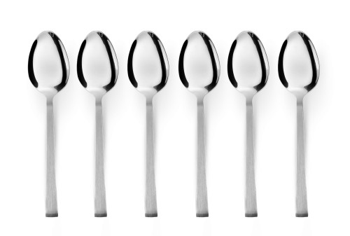 Komplet 6 łyżeczek do kawy we floku Kreta