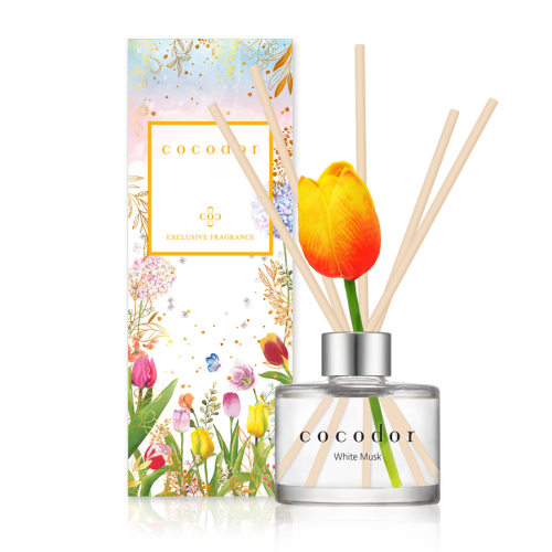 Dyfuzor zapachowy z patyczkami Flower Tulip 120 ml White Musk