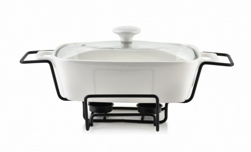 Naczynie z podgrzewaczem 1,4L 36x25x15cm MODERN KITCHEN