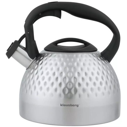 Czajnik stalowy z gwizdkiem 3L KLAUSBERG