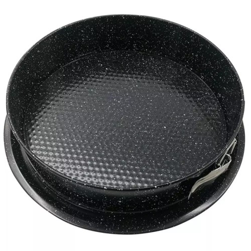 Forma tortownica okrągła marmurkowa 28cm KINGHOFF