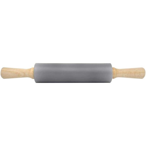 Wałek silikonowy do ciasta 39 cm szary
