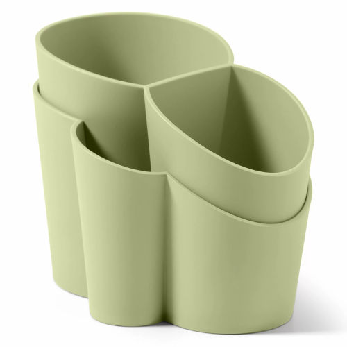 Pojemnik ociekacz na sztućce zielony GOCCIOLO