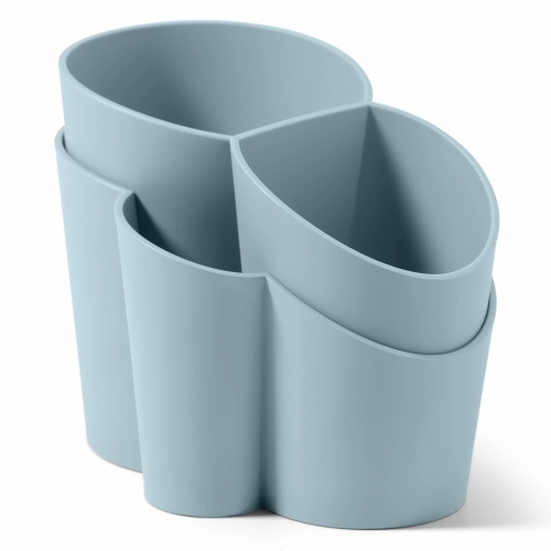 Pojemnik ociekacz na sztućce niebieski GOCCIOLO