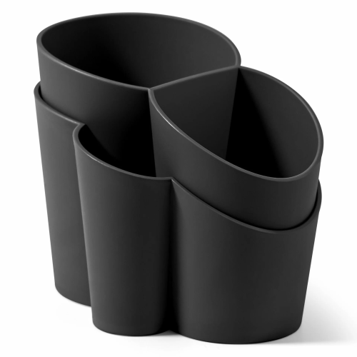 Pojemnik ociekacz na sztućce czarny GOCCIOLO