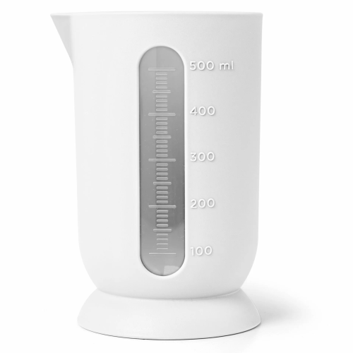 Dzbanek z miarką 0,5l biały QB