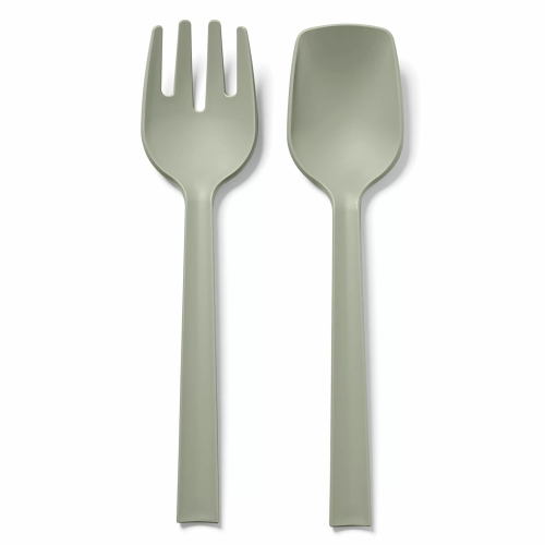 Zestaw sztućców serwisowych zielony POSATE