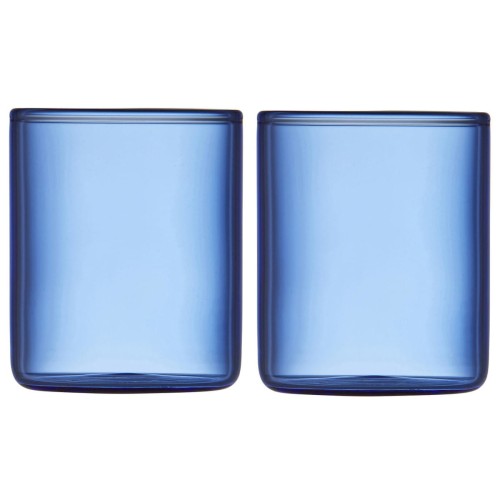 Kieliszki do wódki Torino 55 ml 2 sztuki niebieskie