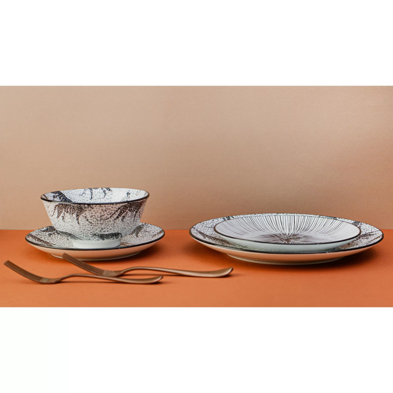 Miseczka 15 cm WILD lampart centki porcelana Verlo