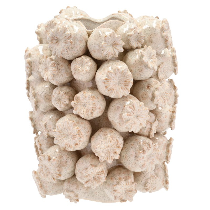 Wazon donica Elha wys. 32 cm Cream