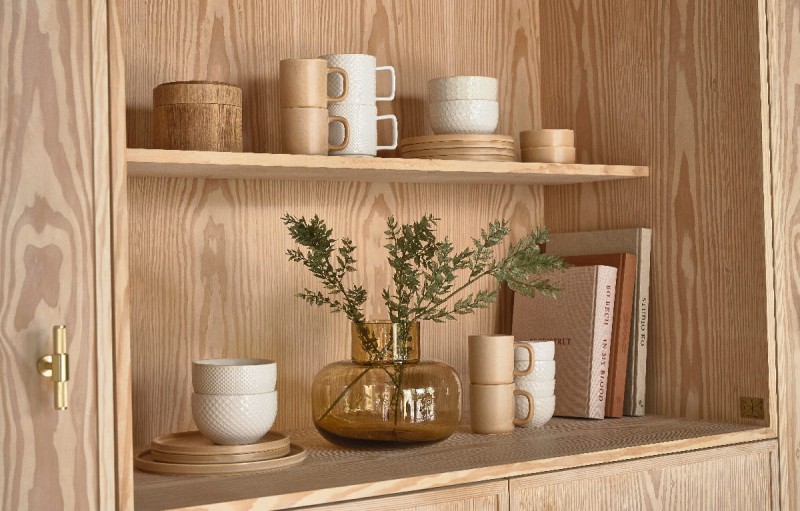 Talerz porcelanowy Fjord 2 szt. Cream
