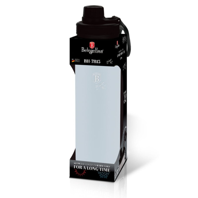Butelka sportowa 720ml BERLINGER HAUS szara