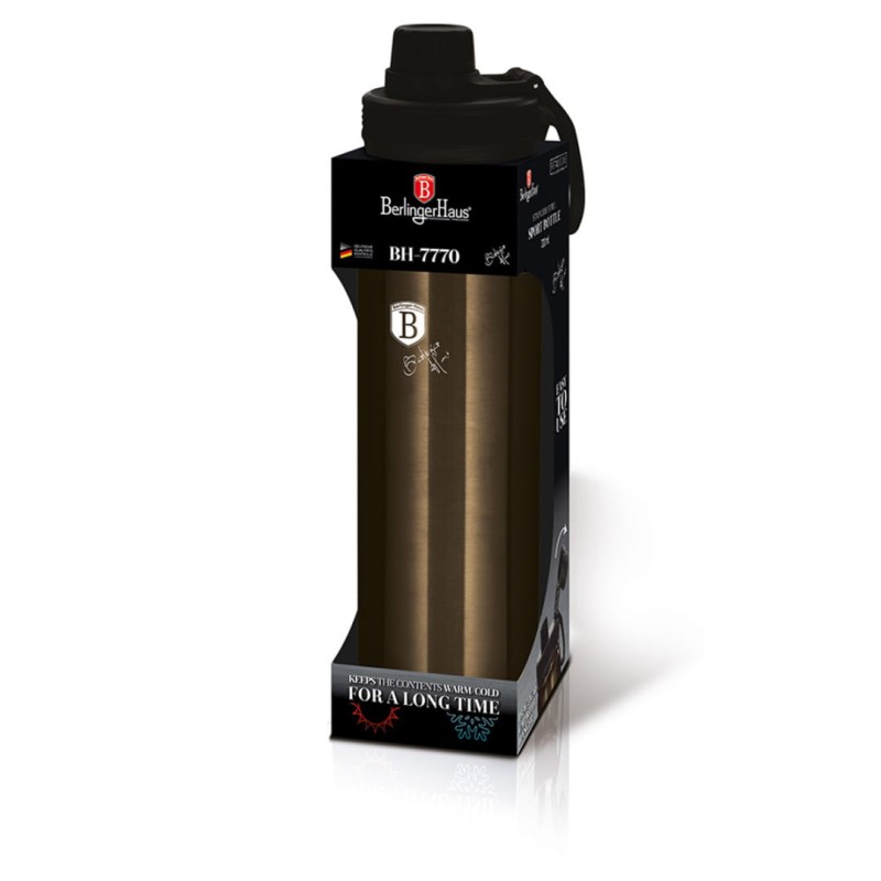Butelka sportowa 720ml BERLINGER HAUS brązowa