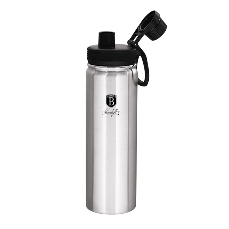 Butelka sportowa 720ml BERLINGER HAUS srebrna