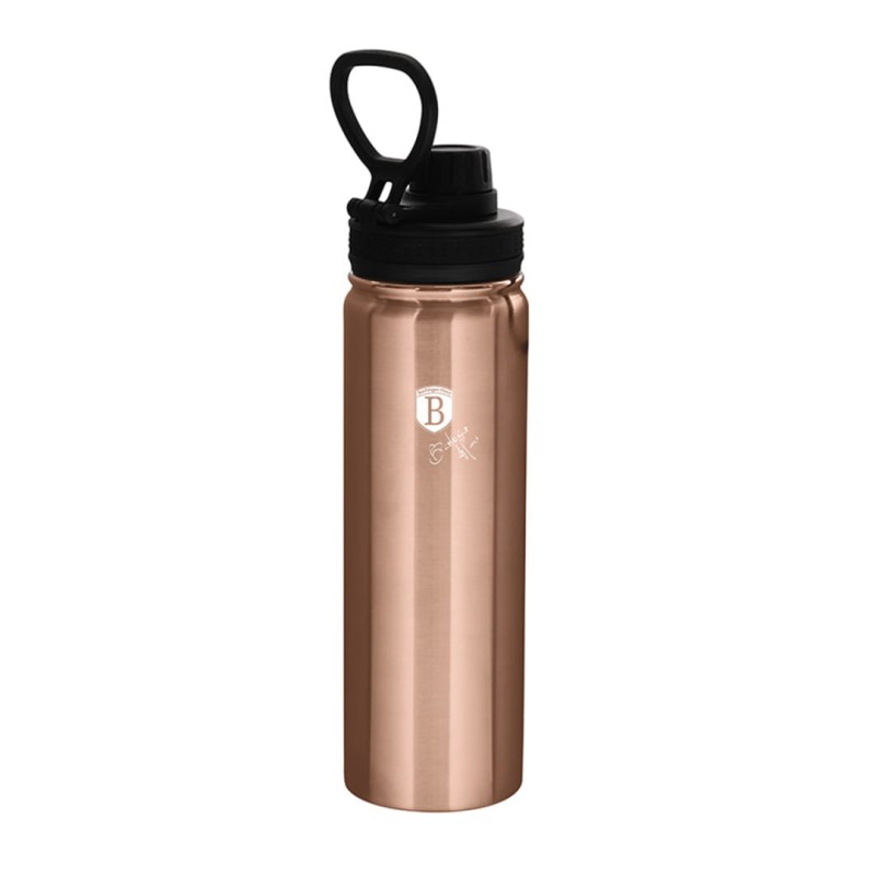 Butelka sportowa 720ml BERLINGER HAUS różowe złoto