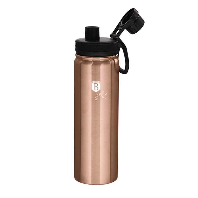 Butelka sportowa 720ml BERLINGER HAUS różowe złoto