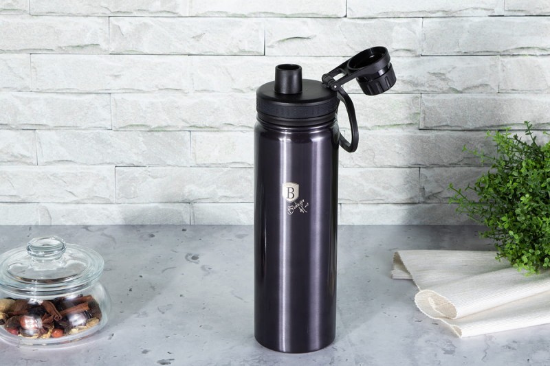 Butelka sportowa 720ml BERLINGER HAUS grafitowa