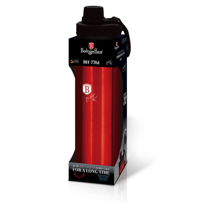 Butelka sportowa 720ml BERLINGER HAUS czerwona