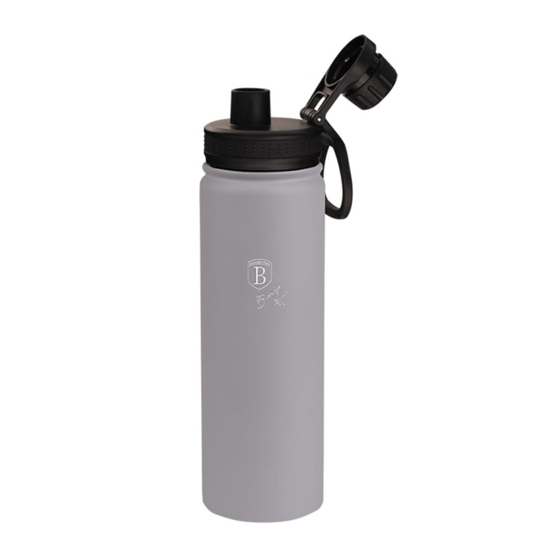 Butelka sportowa 540ml BERLINGER HAUS szara