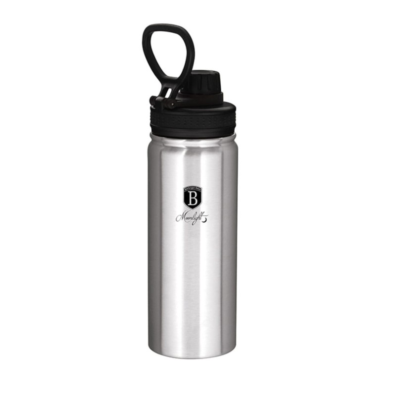 Butelka sportowa 540ml BERLINGER HAUS srebrna