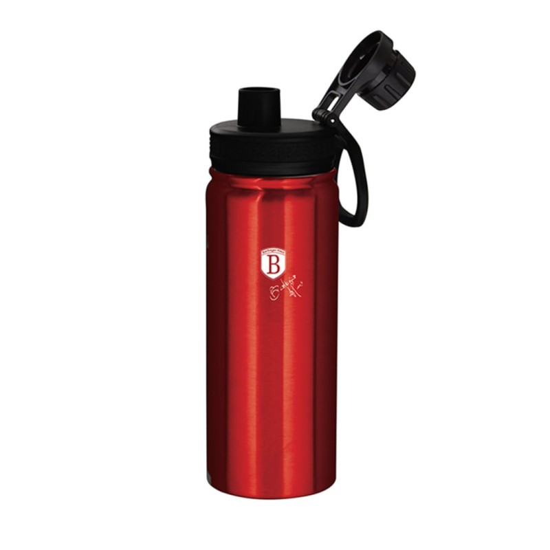 Butelka sportowa 540ml BERLINGER HAUS czerwona
