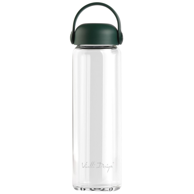 Szklana butelka na wodę Fuori 540 ml zielona