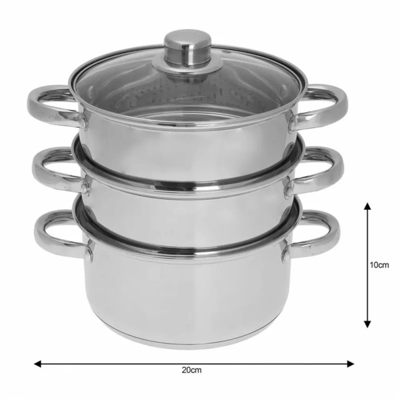 Garnek do gotowania na parze 3,6 L 20cm