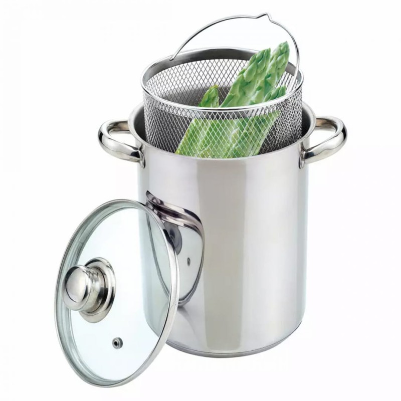 Garnek do szparagów spaghetti 4,2L KINGHOFF