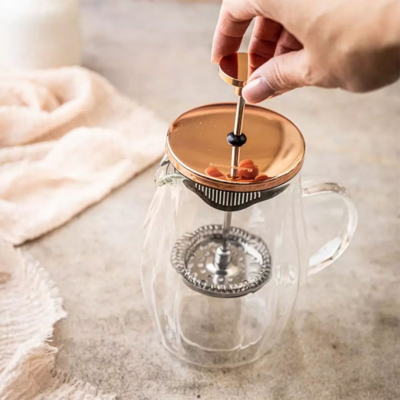 Zaparzacz tłokowy do kawy herbaty termiczny 350ml KLAUSBERG French press