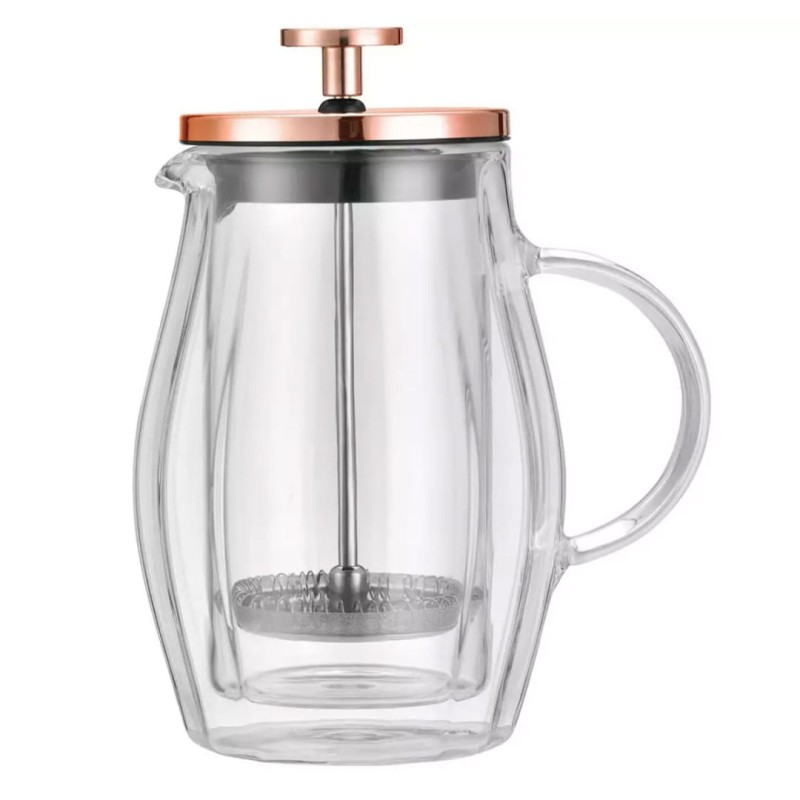 Zaparzacz tłokowy do kawy herbaty termiczny 350ml KLAUSBERG French press