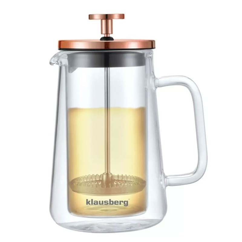 Zaparzacz tłokowy do kawy herbaty termiczny 350ml KLAUSBERG French press