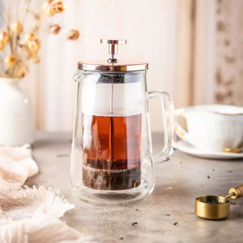Zaparzacz tłokowy do kawy herbaty termiczny 350ml KLAUSBERG French press