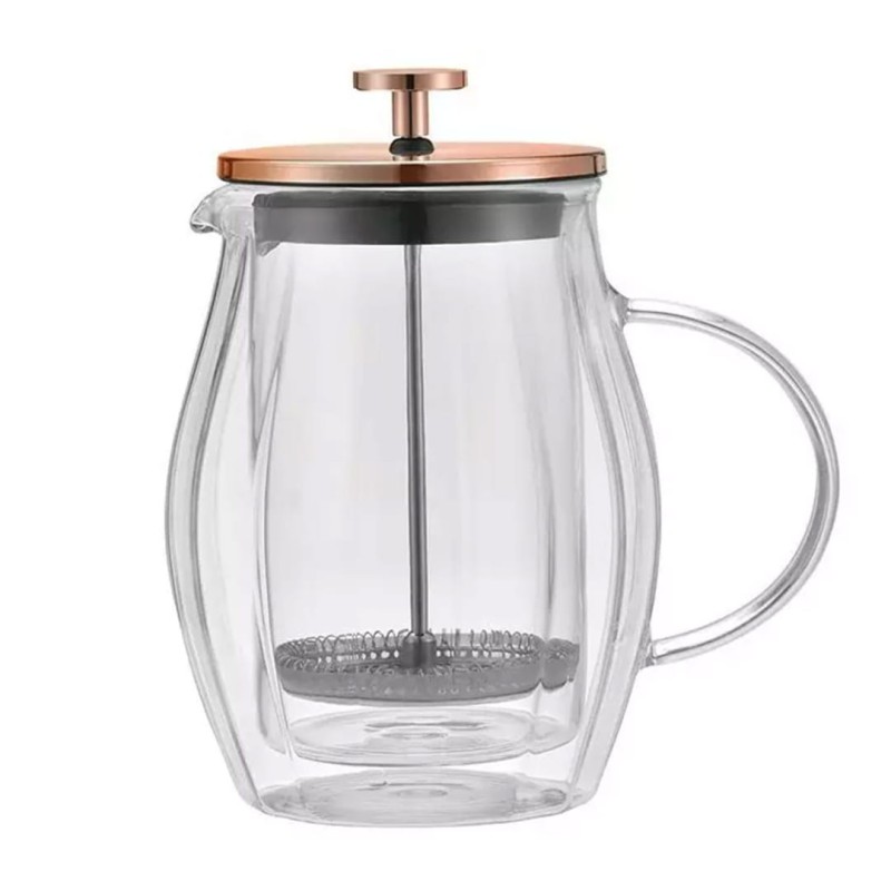 Zaparzacz tłokowy do kawy herbaty termiczny 600ml KLAUSBERG French press