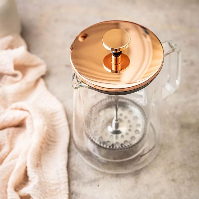 Zaparzacz tłokowy do kawy herbaty termiczny 600ml KLAUSBERG French press