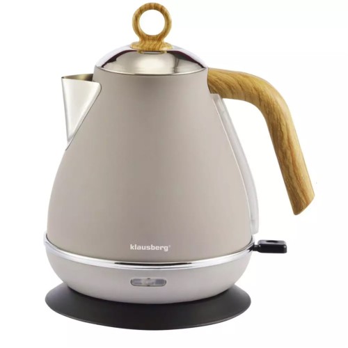 Czajnik elektryczny 1,7l KLAUSBERG BEŻOWY