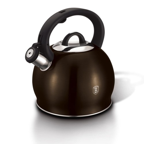 Czajnik z gwizdkiem 3L BERLINGER HAUS SHINY BLACK