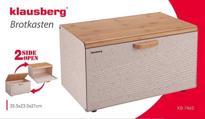 Chlebak dwustronny KLAUSBERG beżowy