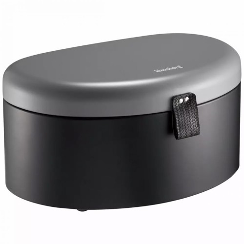 Chlebak stalowy KLAUSBERG czarny