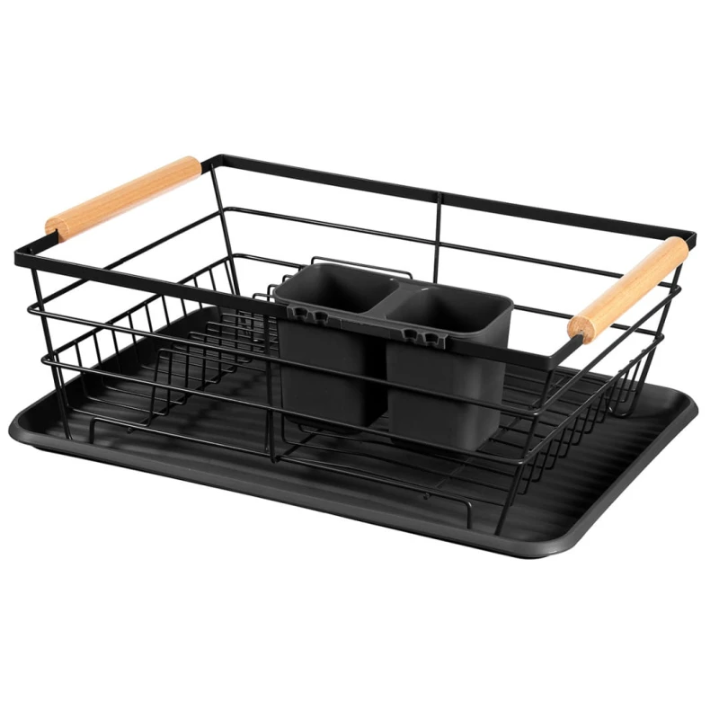 Suszarka do naczyń ociekacz 44x31 cm BRUNBESTE czarna