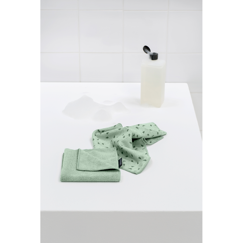 Ściereczki z mikrofibry 2 sztuki Jade Green