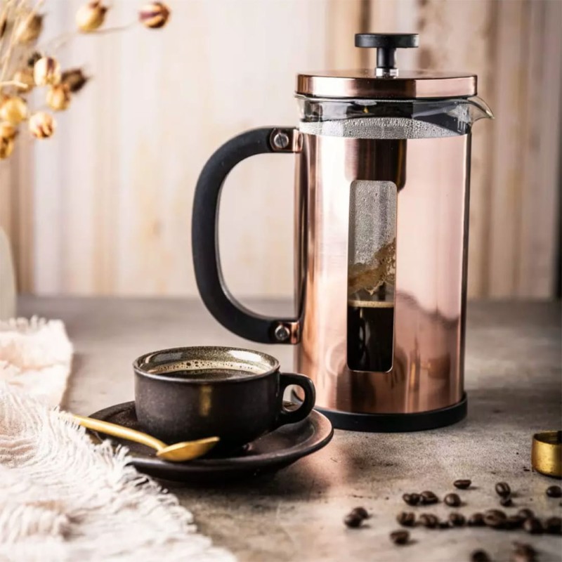 Zaparzacz tłokowy do kawy herbaty 1000ml szklany KLAUSBERG