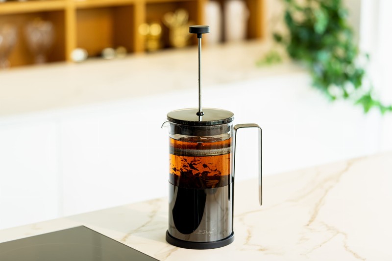 Zaparzacz do kawy i herbaty 1000 ml Diamante graiftowy